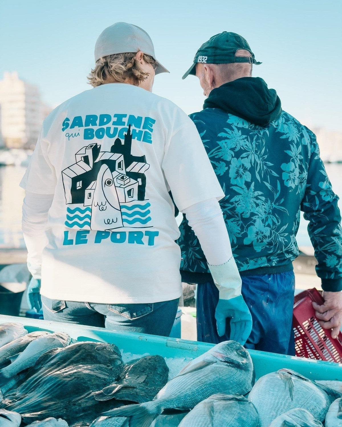 T-Shirt Sardine qui bouche le port Fabriqué en Provence - Sudist