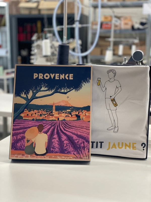 T-Shirt Outlet Petit Jaune - Fabriqué en Provence - Sudist