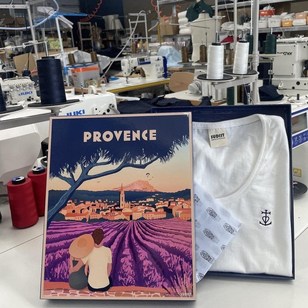 Image of T-Shirt Croix Camarguaise - Fabriqué en Provence - Sudist