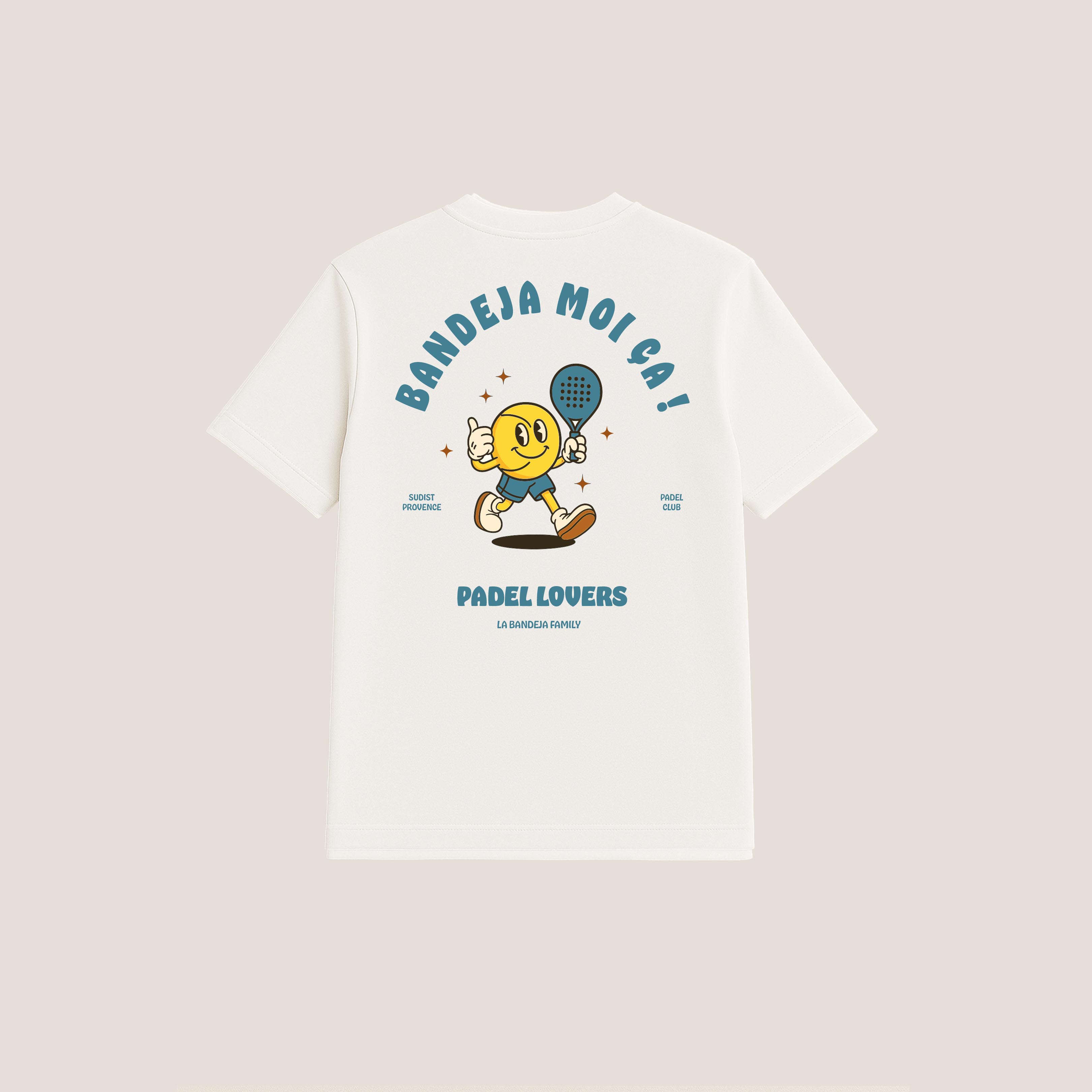 Image of T-Shirt Bandeja Padel Club - Fabriqué en Provence - Sudist