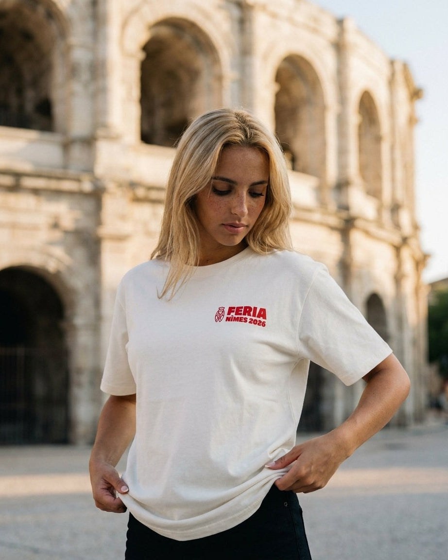 T-Shirt Feria de Nîmes 2026 Fabriqué en Provence - Sudist