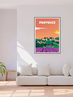 Affiche Provence - Fabriqué en Provence - Sudist