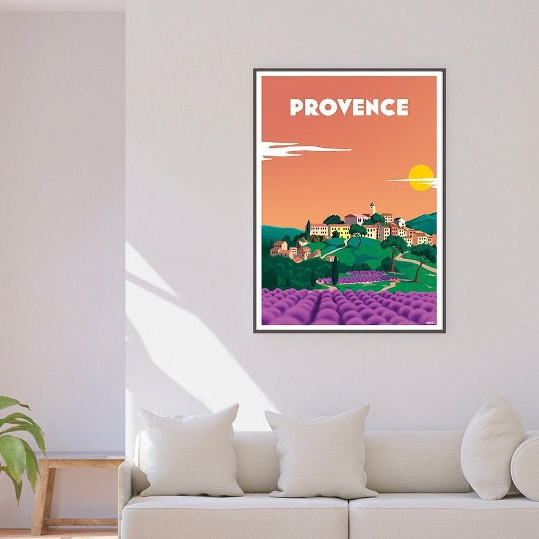 Image of Affiche Provence - Fabriqué en Provence - Sudist