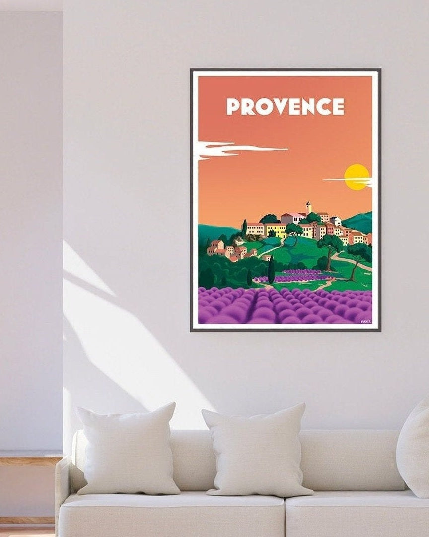 Affiche Provence Fabriqué en Provence - Sudist