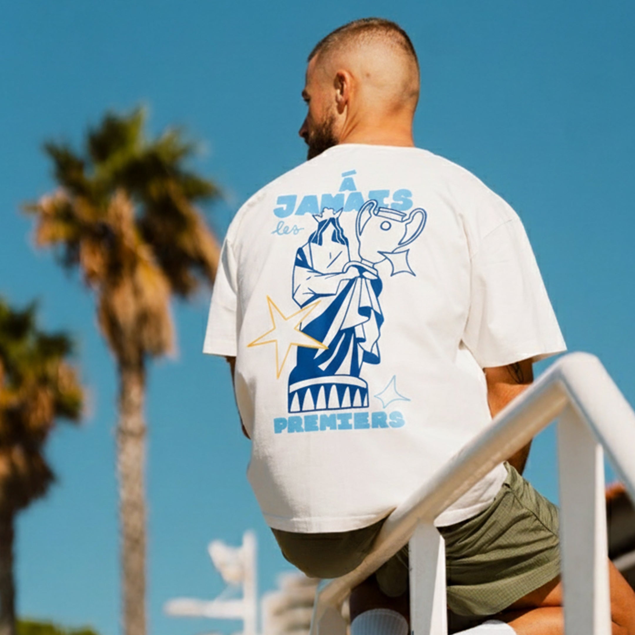 T-Shirt à jamais les premiers - Fabriqué en Provence - Sudist