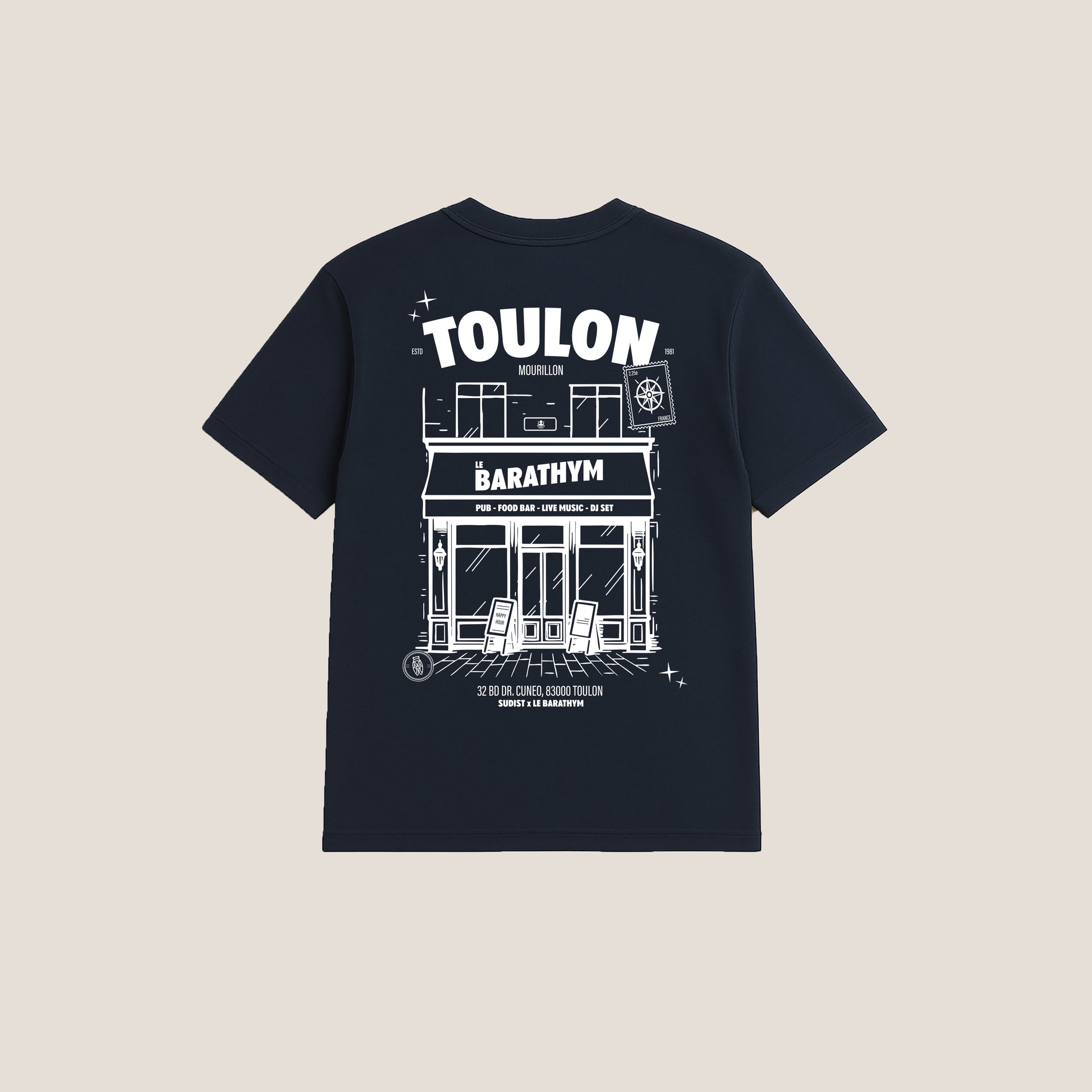 T-Shirt Barathym x Sudist