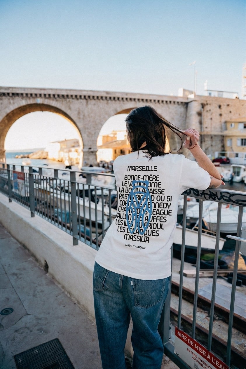 Image of T-Shirt Best of Marseille Fabriqué en Provence - Sudist