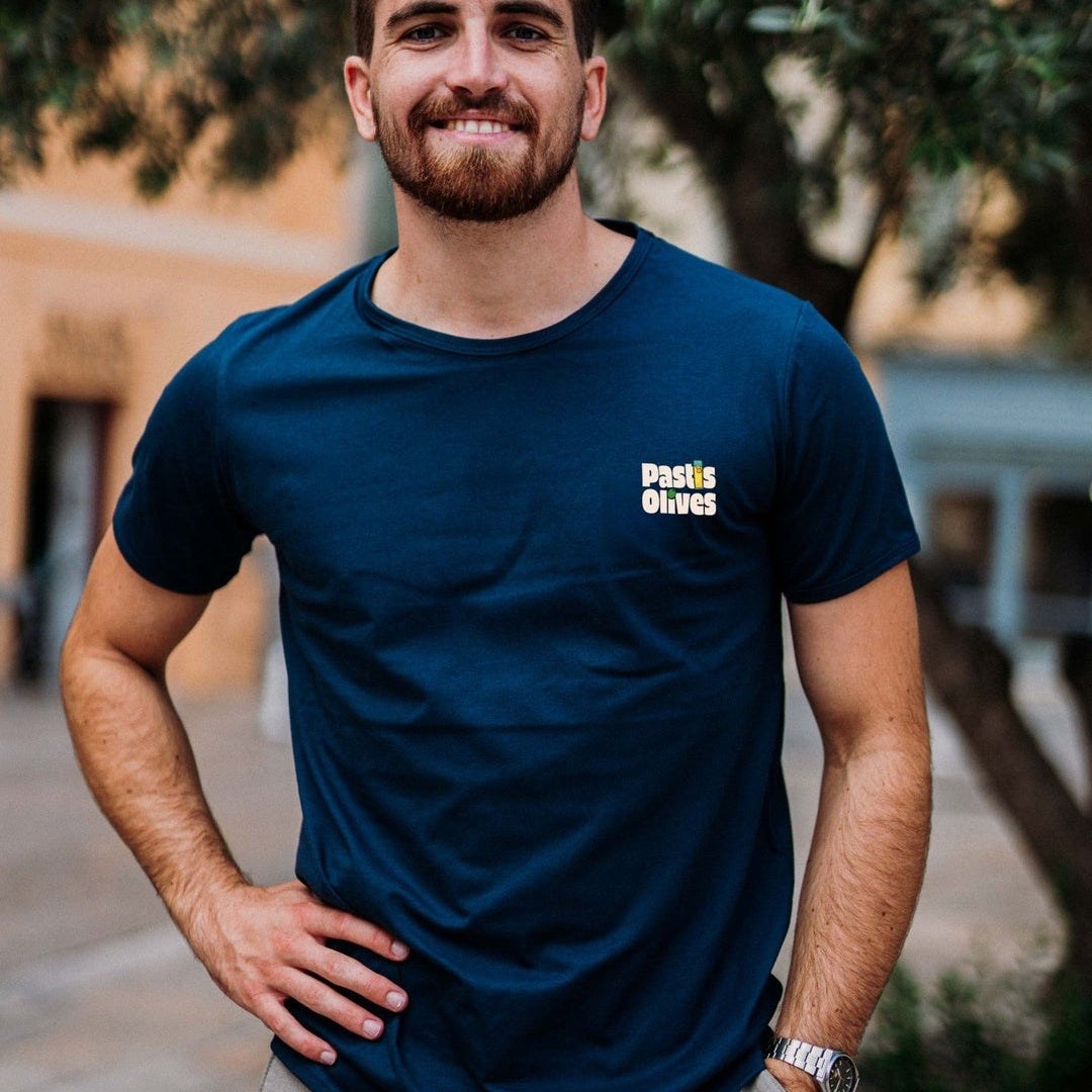 Image of T-Shirt Pastis Olives outlet Fabriqué en Provence - Sudist