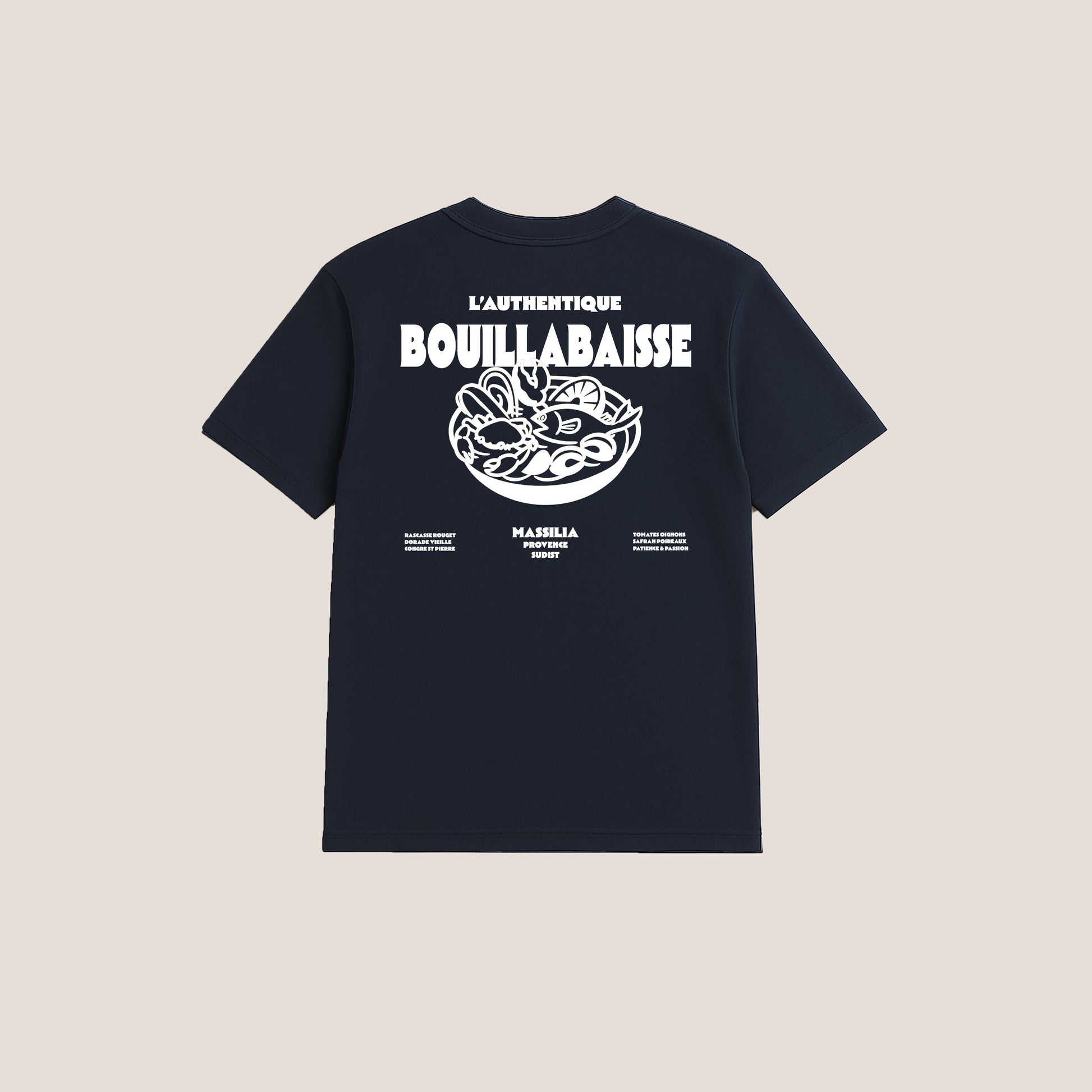 T-Shirt Bouillabaisse - Fabriqué en Provence - Sudist