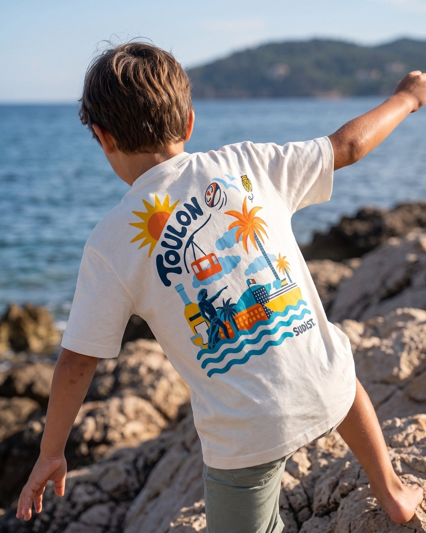Image of T-Shirt Enfant Toulon Fabriqué en Provence - Sudist