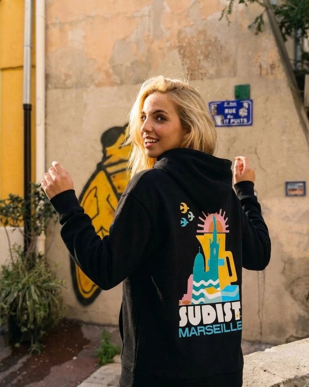 Image of Hoodie Marseille Fabriqué en Provence - Sudist