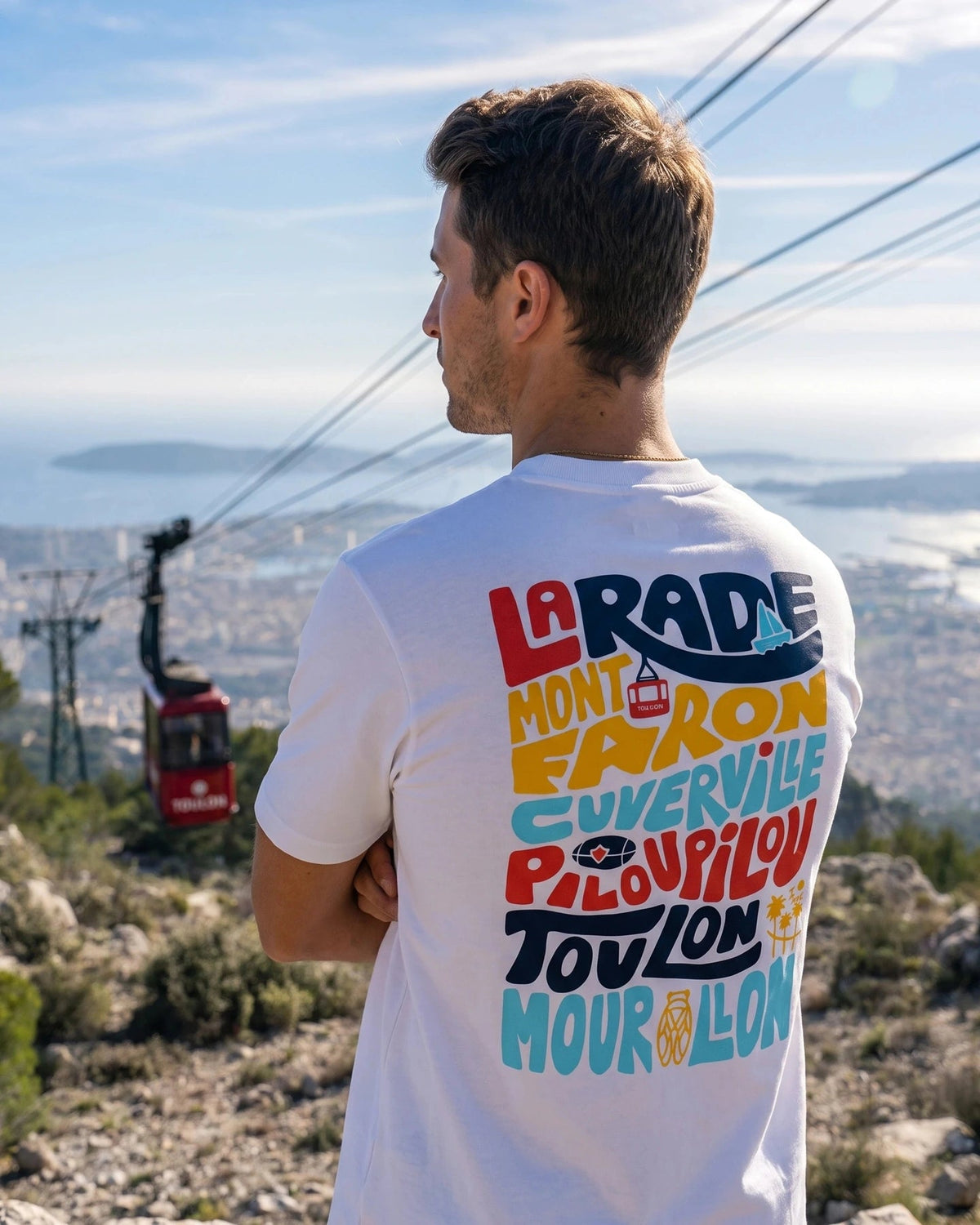 T-Shirt Expressions Toulonnaises Fabriqué en Provence - Sudist