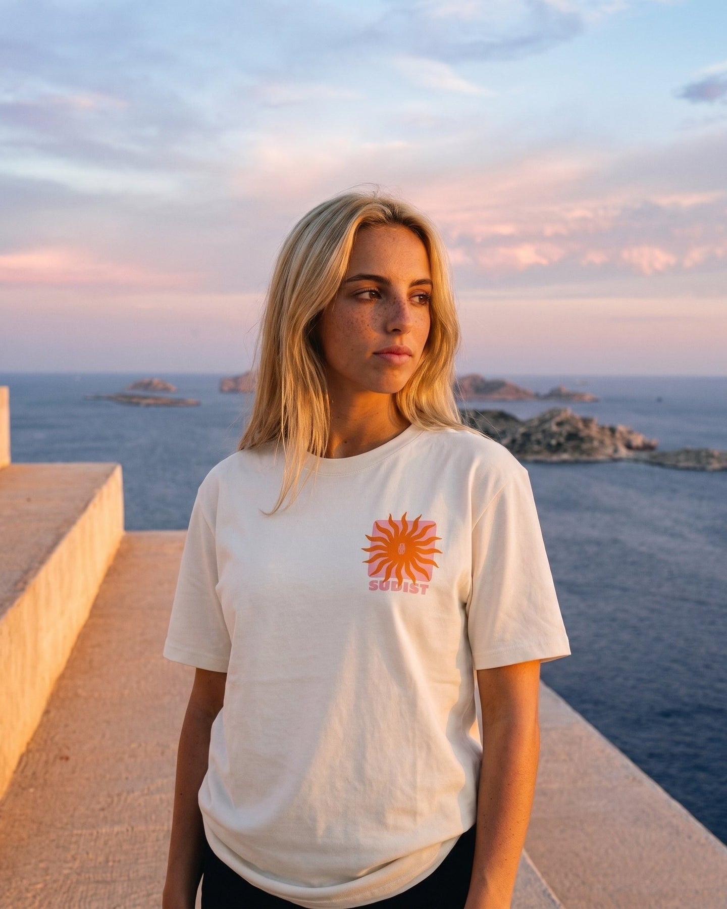 Image of T-Shirt Sudset Fabriqué en Provence - Sudist