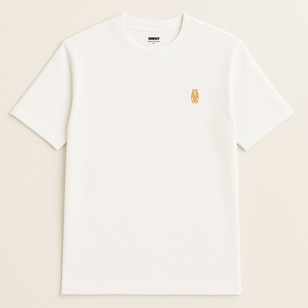 Image of T-Shirt Enfant Cigale Orange - Fabriqué en Provence - Sudist