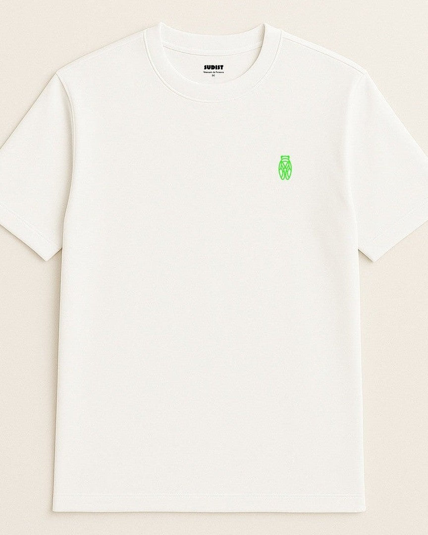 T-Shirt Enfant Cigale Vert Fluo outlet Fabriqué en Provence - Sudist