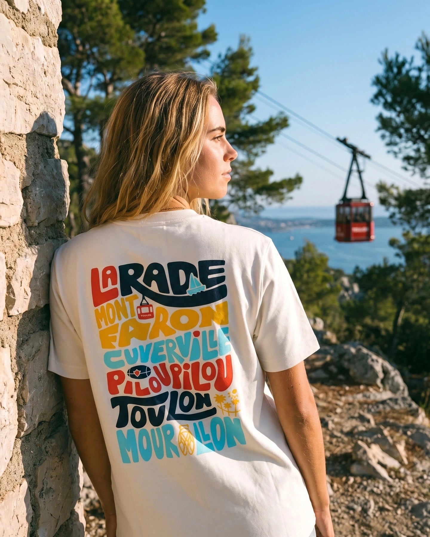 Image of T-Shirt Expressions Toulonnaises Fabriqué en Provence - Sudist