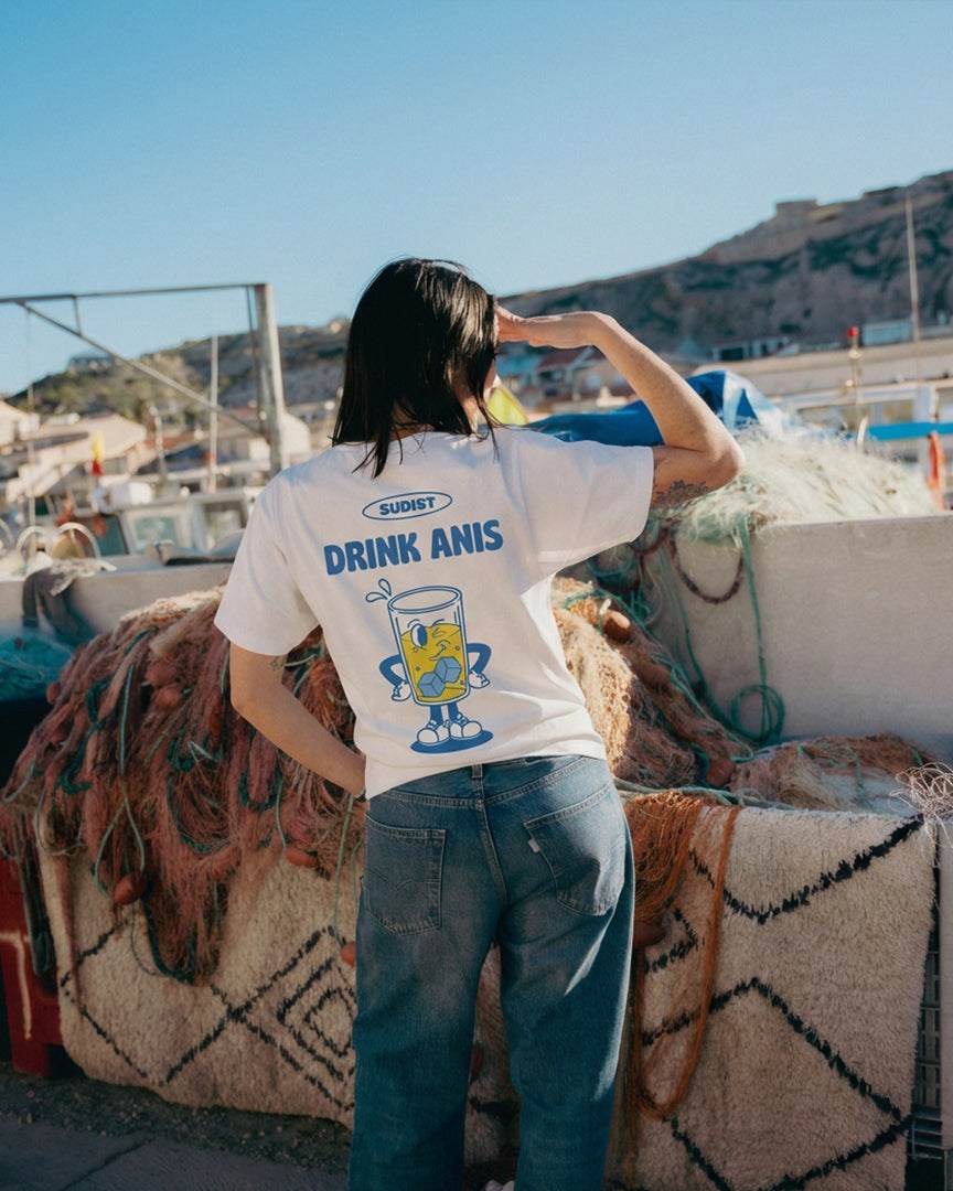 T-Shirt Drink Anis Fabriqué en Provence - Sudist