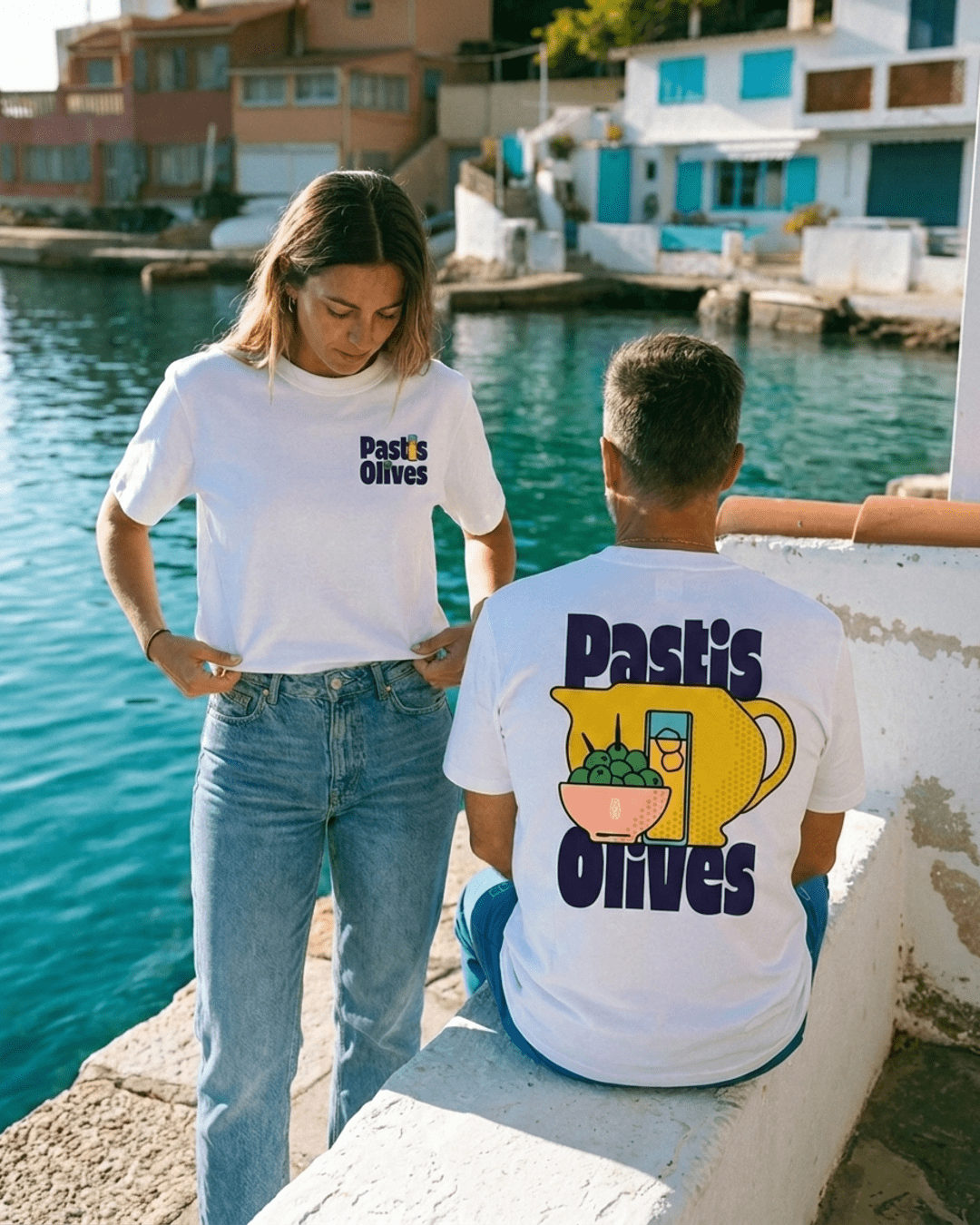 T-Shirt Pastis Olives Fabriqué en Provence - Sudist