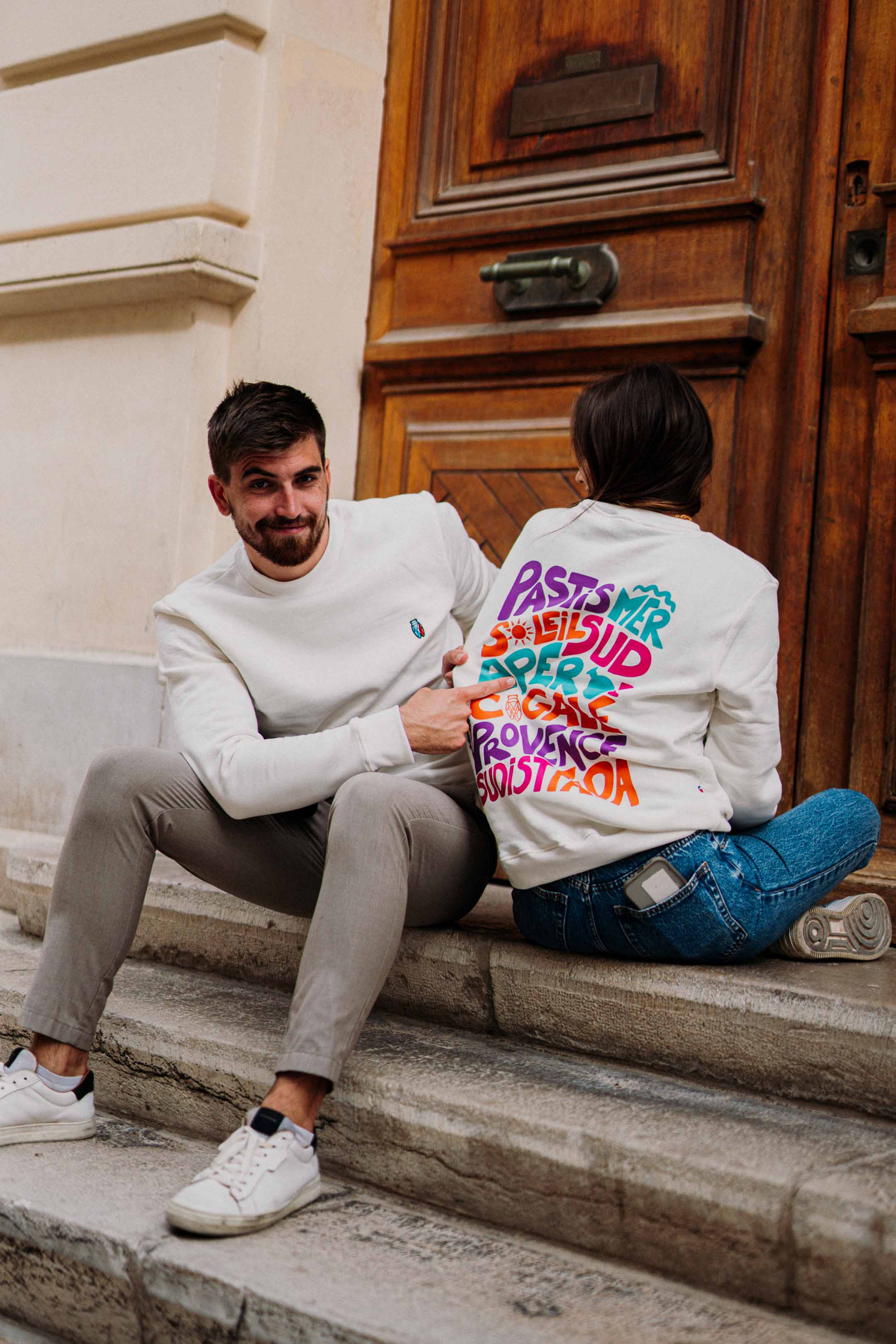 Collection of Sweatshirt Expressions Provençales - Fabriqué en Provence - Sudist in a gallery layout