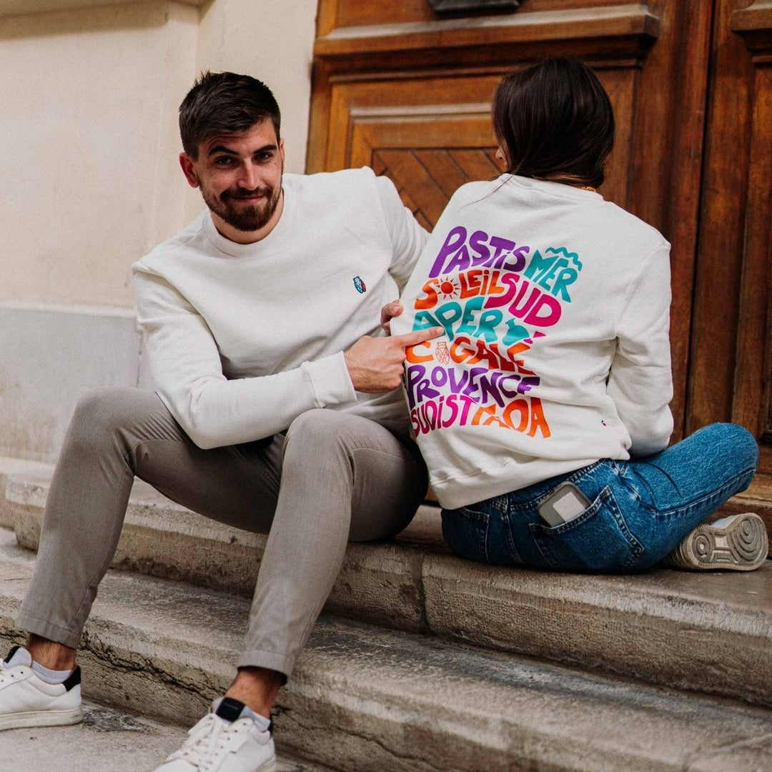 Image of Sweatshirt Expressions Provençales - Fabriqué en Provence - Sudist
