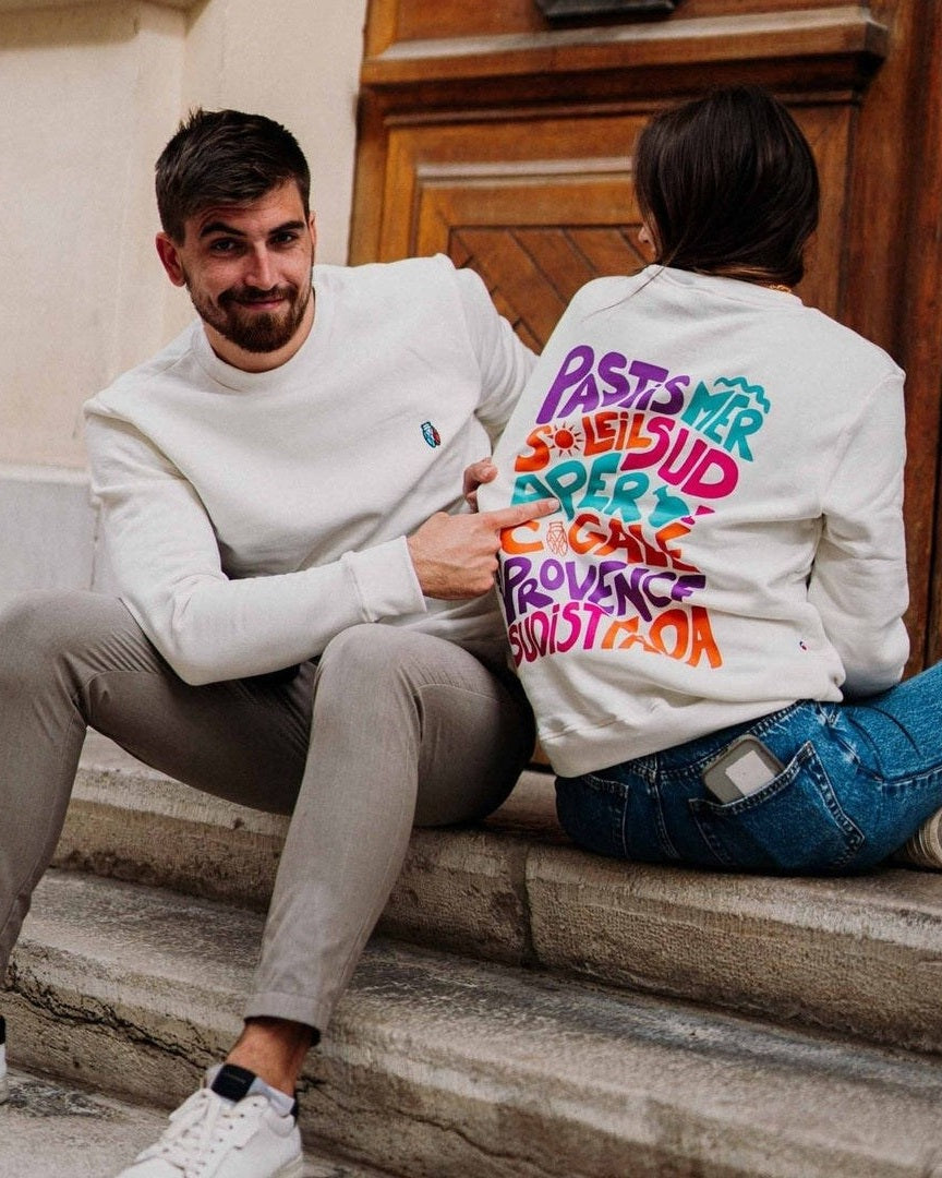 Sweatshirt Expressions Provençales Fabriqué en Provence - Sudist