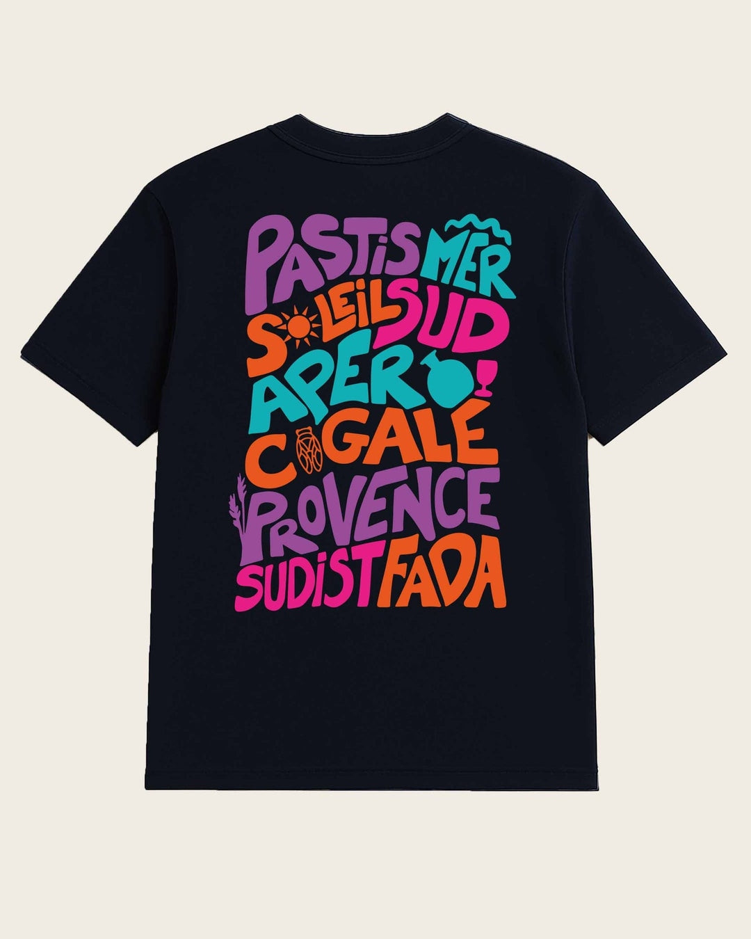 T-Shirt expressions Provençales - Fabriqué en Provence - Sudist