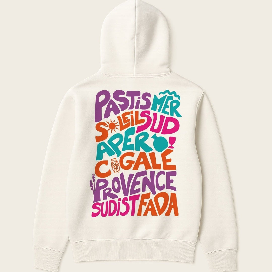 Image of Hoodie Expressions Provençales - Fabriqué en Provence - Sudist