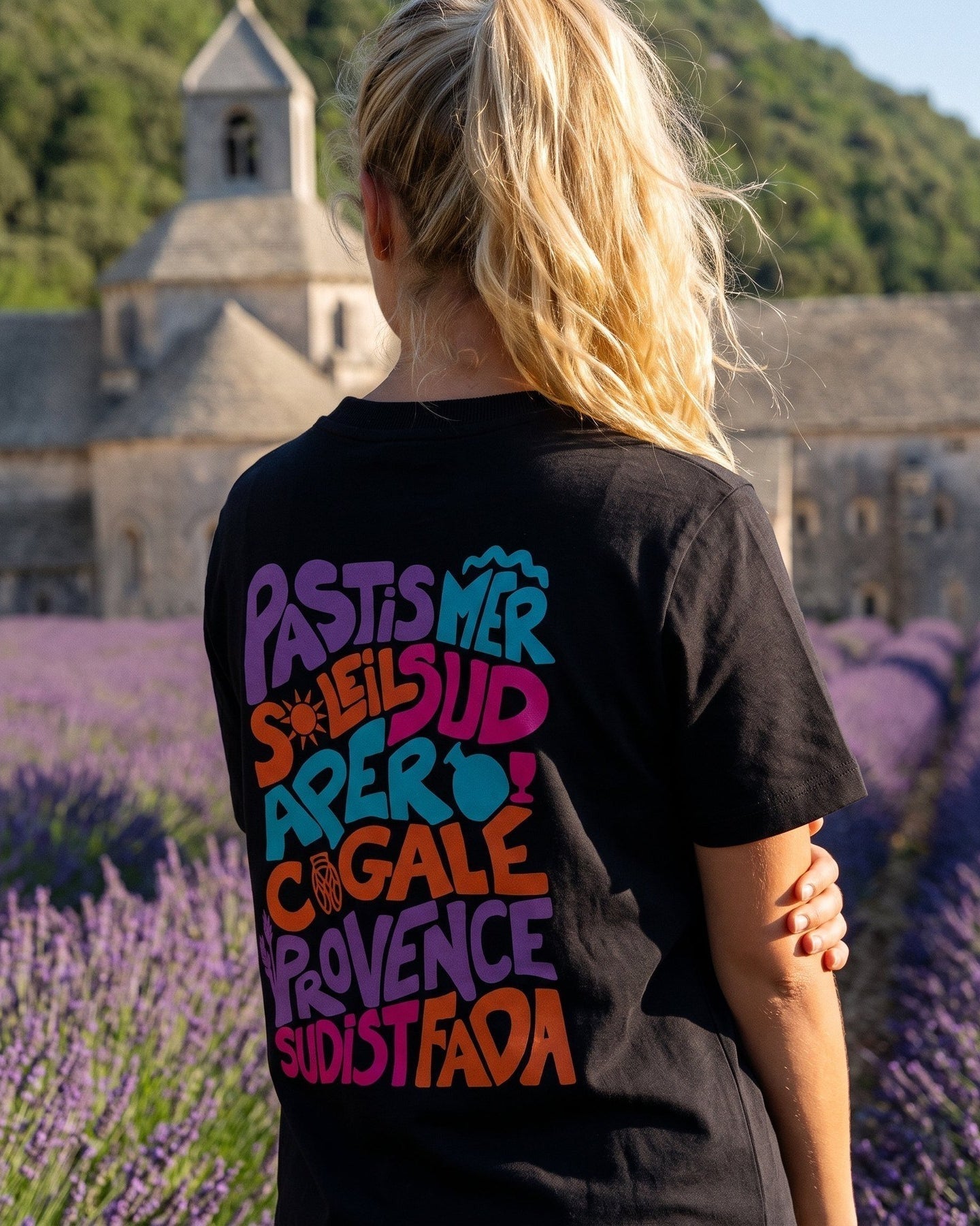 Image of T-Shirt expressions Provençales Fabriqué en Provence - Sudist
