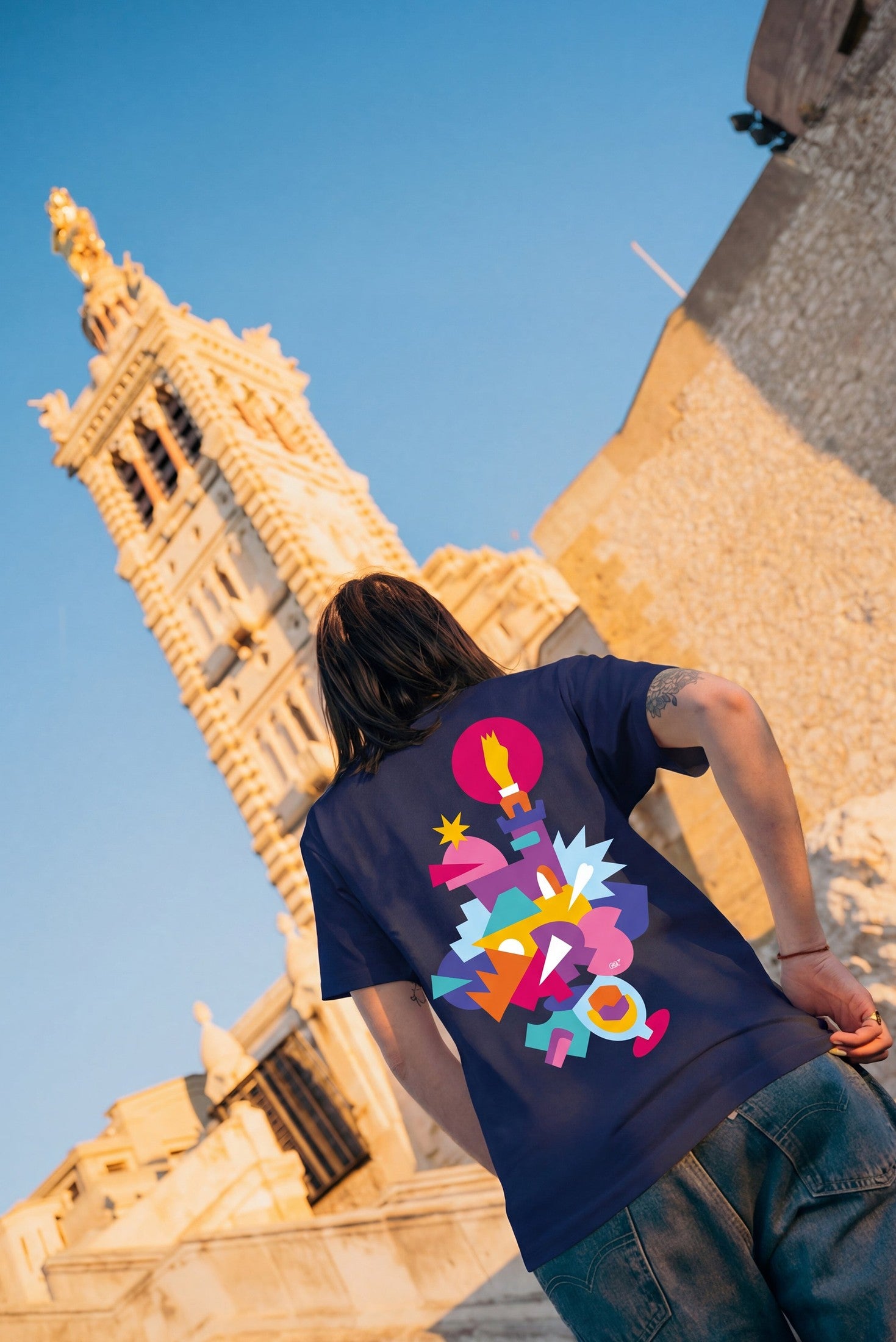 T-Shirt Marseille by Guillaume & Laurie - Vêtements de Provence - Sudist