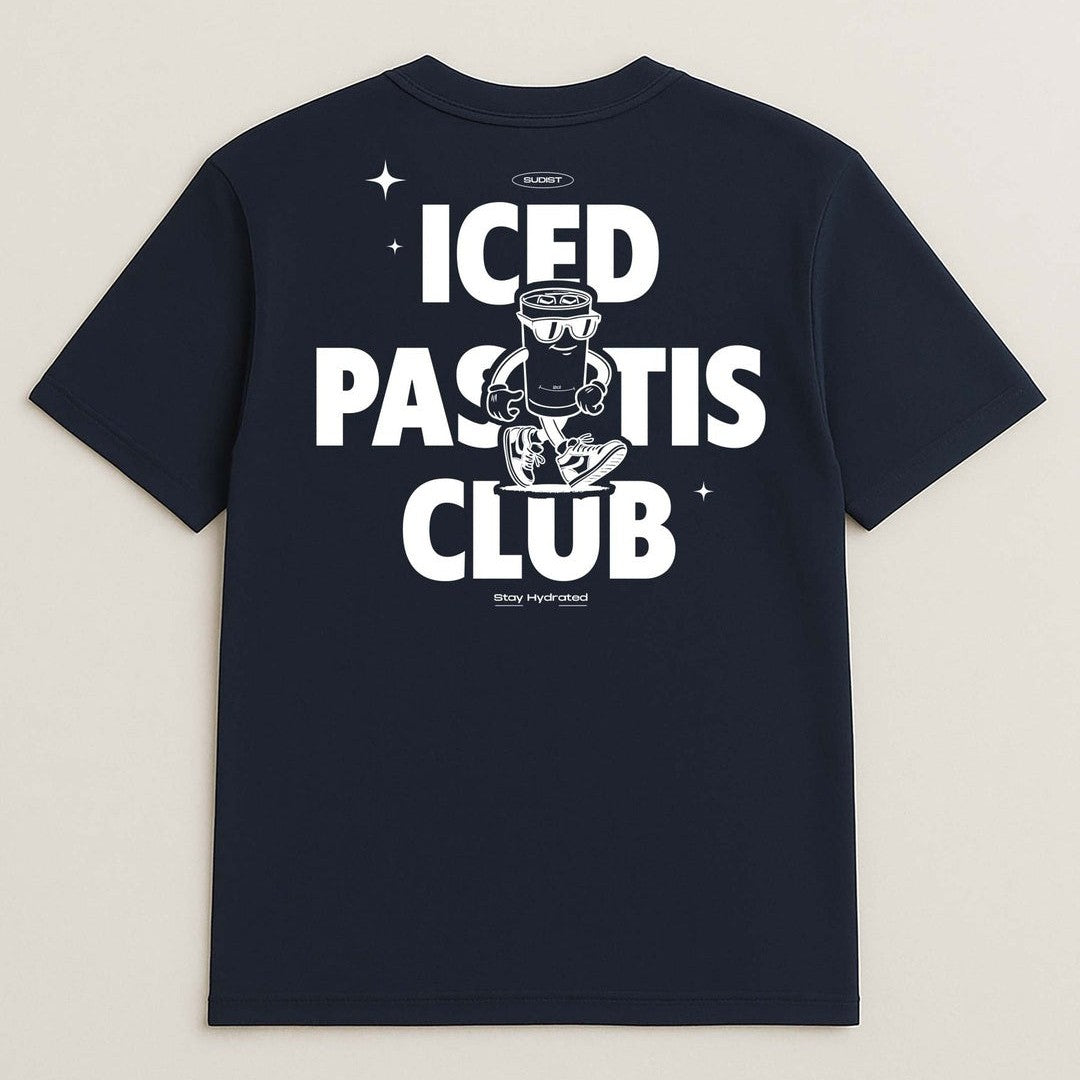 Image of T-Shirt Iced Pastis Club outlet Fabriqué en Provence - Sudist