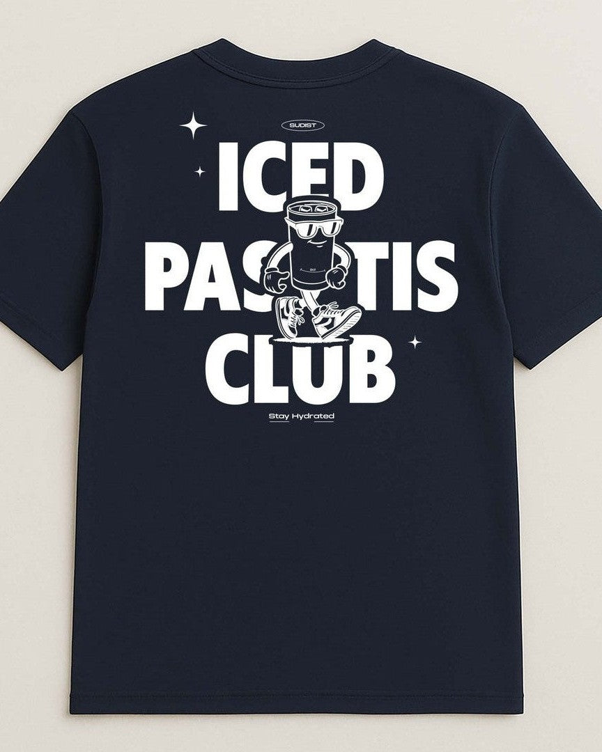 T-Shirt Iced Pastis Club Fabriqué en Provence - Sudist
