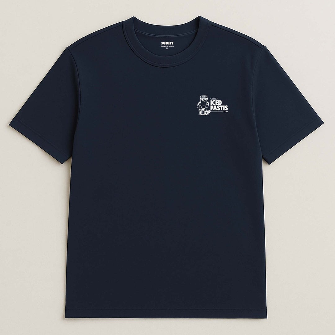 Image of T-Shirt Iced Pastis Club - Fabriqué en Provence - Sudist