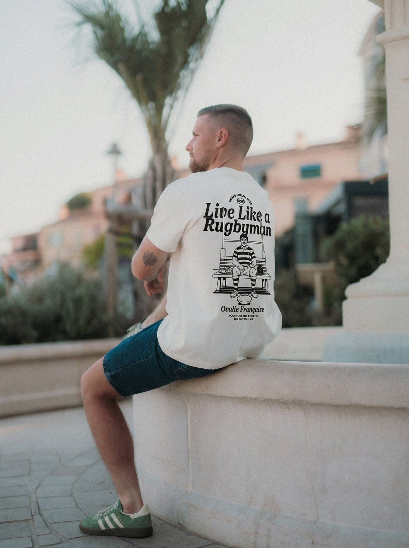 Image of T-Shirt Live like a Rugbyman Fabriqué en Provence - Sudist