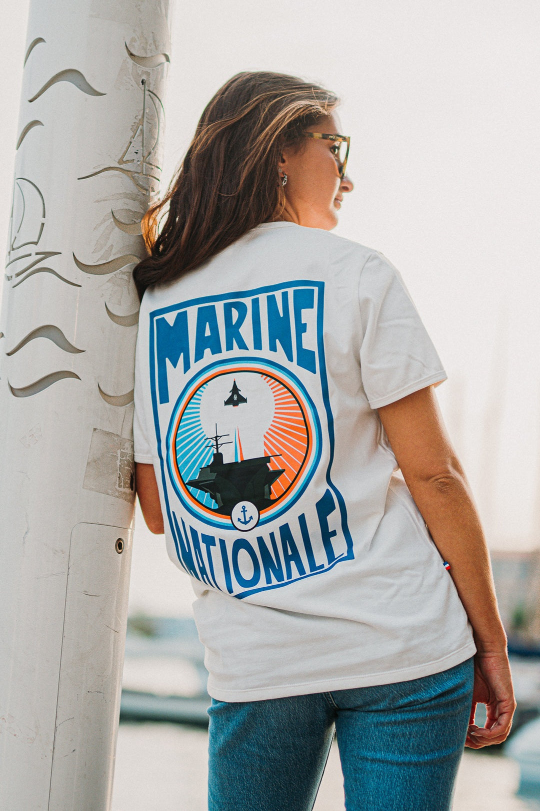 Collection of T-Shirt Marine Nationale - Fabriqué en Provence - Sudist in a gallery layout