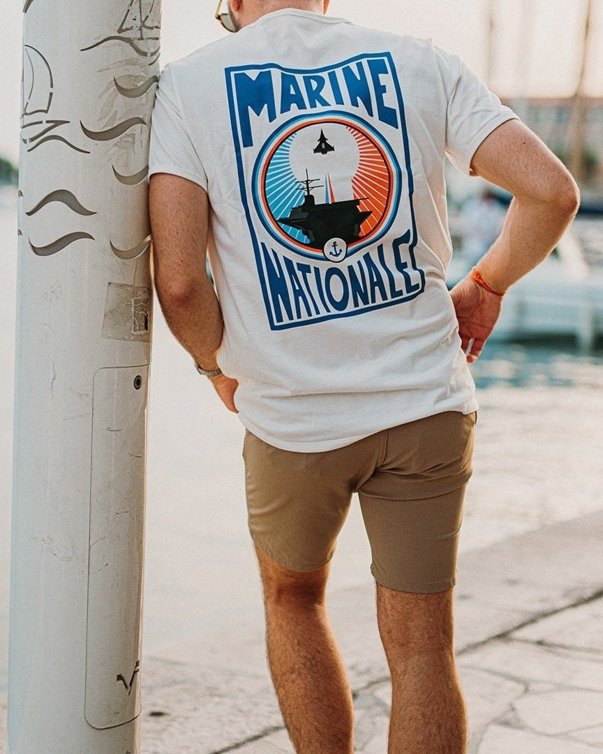 T-Shirt Marine Nationale outlet Fabriqué en Provence - Sudist