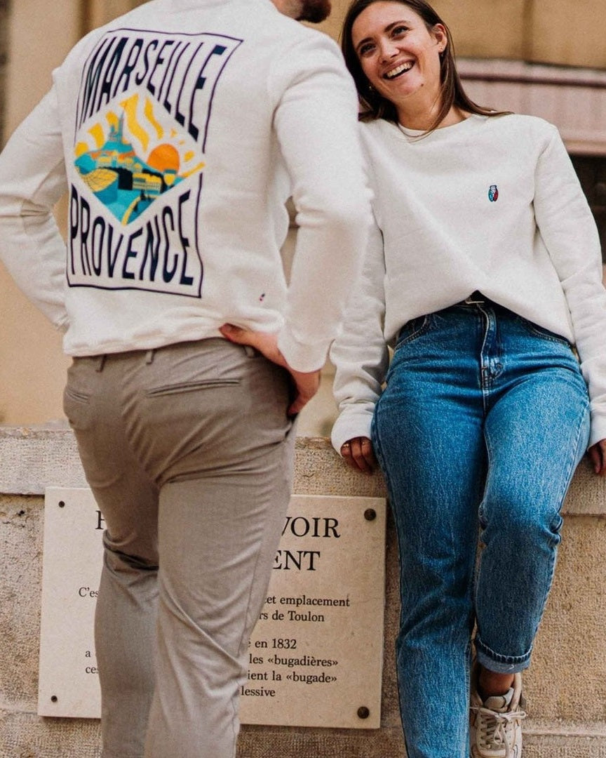 Sweatshirt Marseille Provence outlet Fabriqué en Provence - Sudist