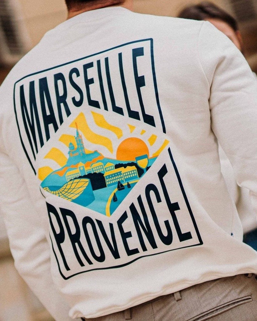Sweatshirt Marseille Provence outlet Fabriqué en Provence - Sudist