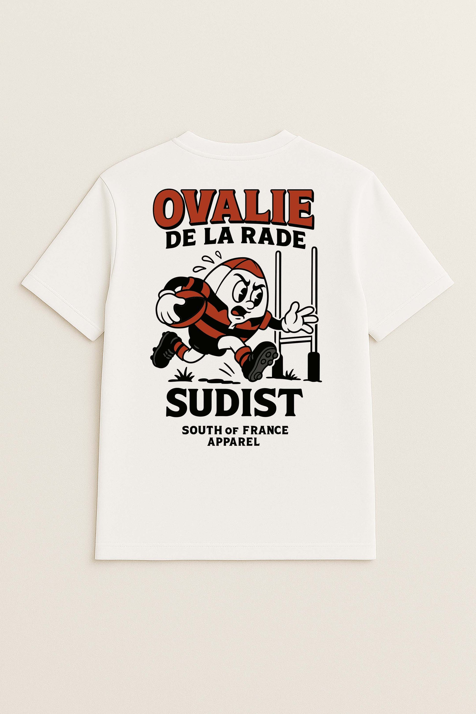 T-Shirt Ovalie de la Rade - Fabriqué en Provence - Sudist