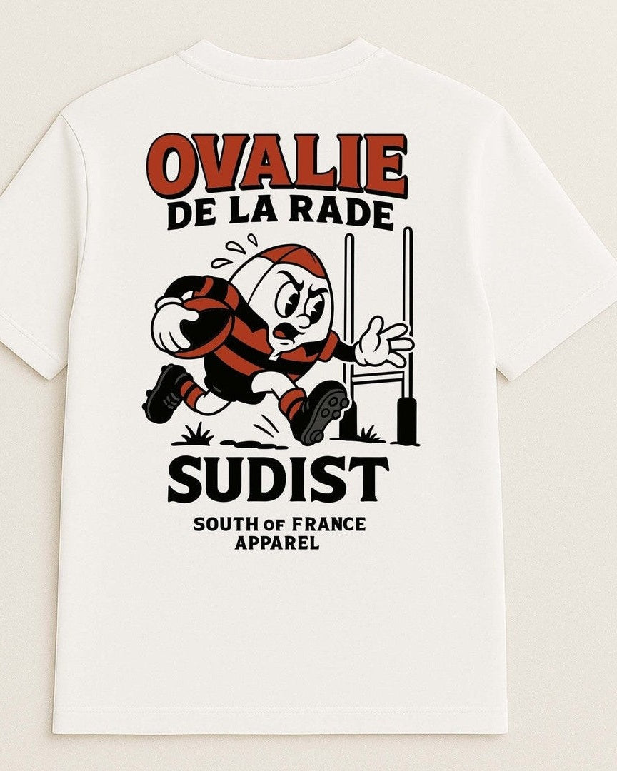 T-Shirt Ovalie de la Rade Fabriqué en Provence - Sudist