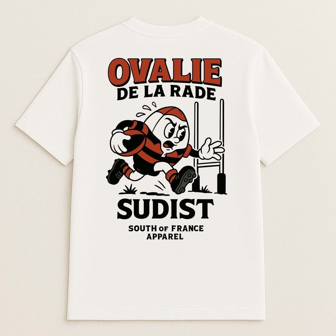 T-Shirt Ovalie de la Rade outlet Fabriqué en Provence - Sudist