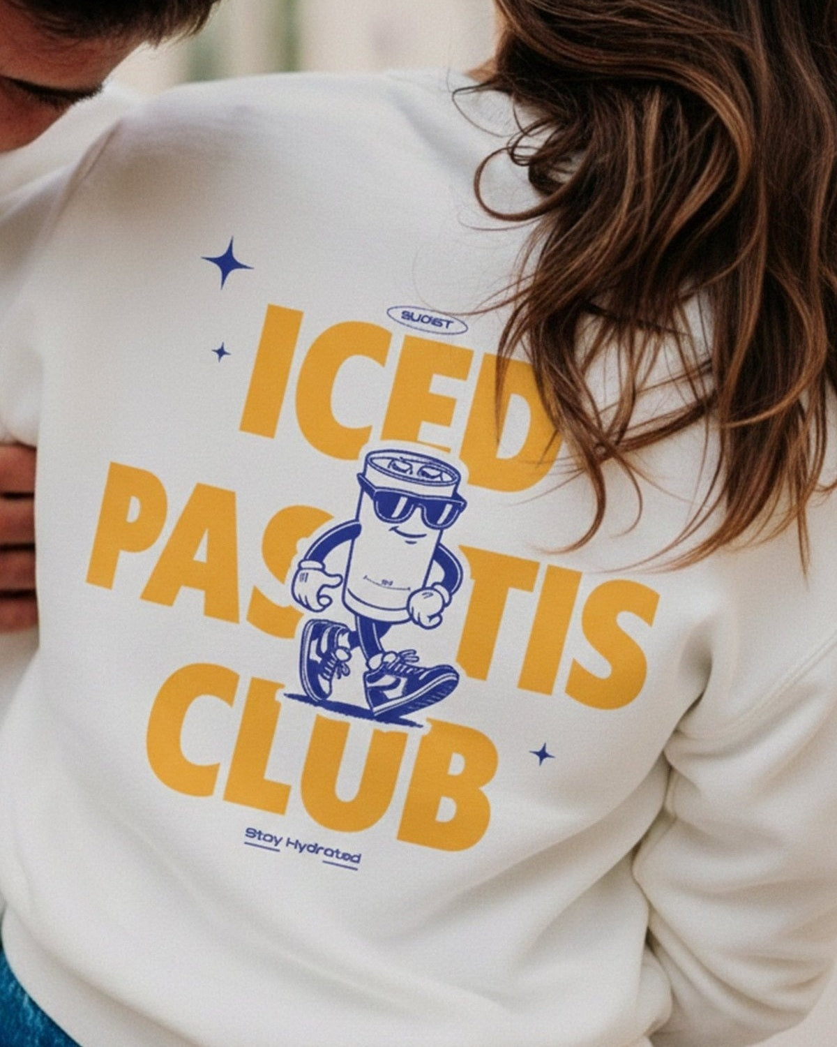 Sweatshirt Iced Pastis Club Fabriqué en Provence - Sudist