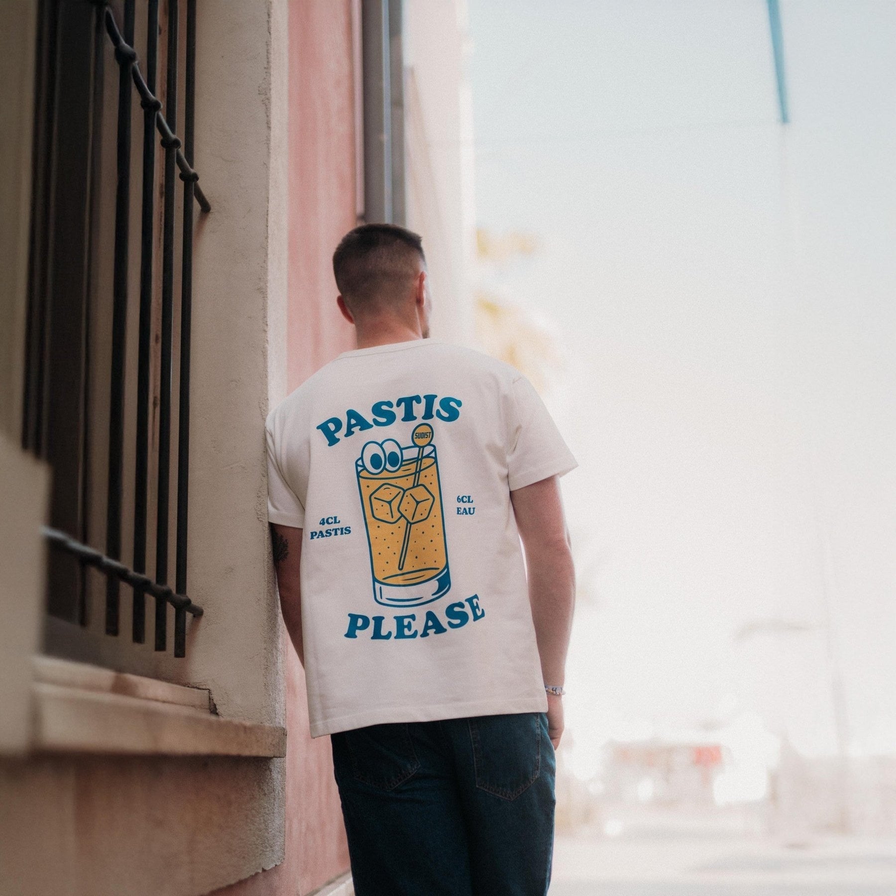 T-Shirt Pastis Please outlet Fabriqué en Provence - Sudist