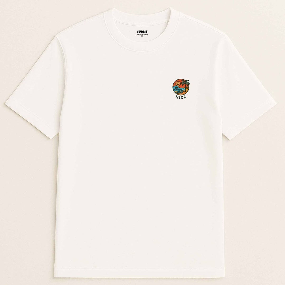 Image of T-Shirt écusson Nice - Fabriqué en Provence - Sudist