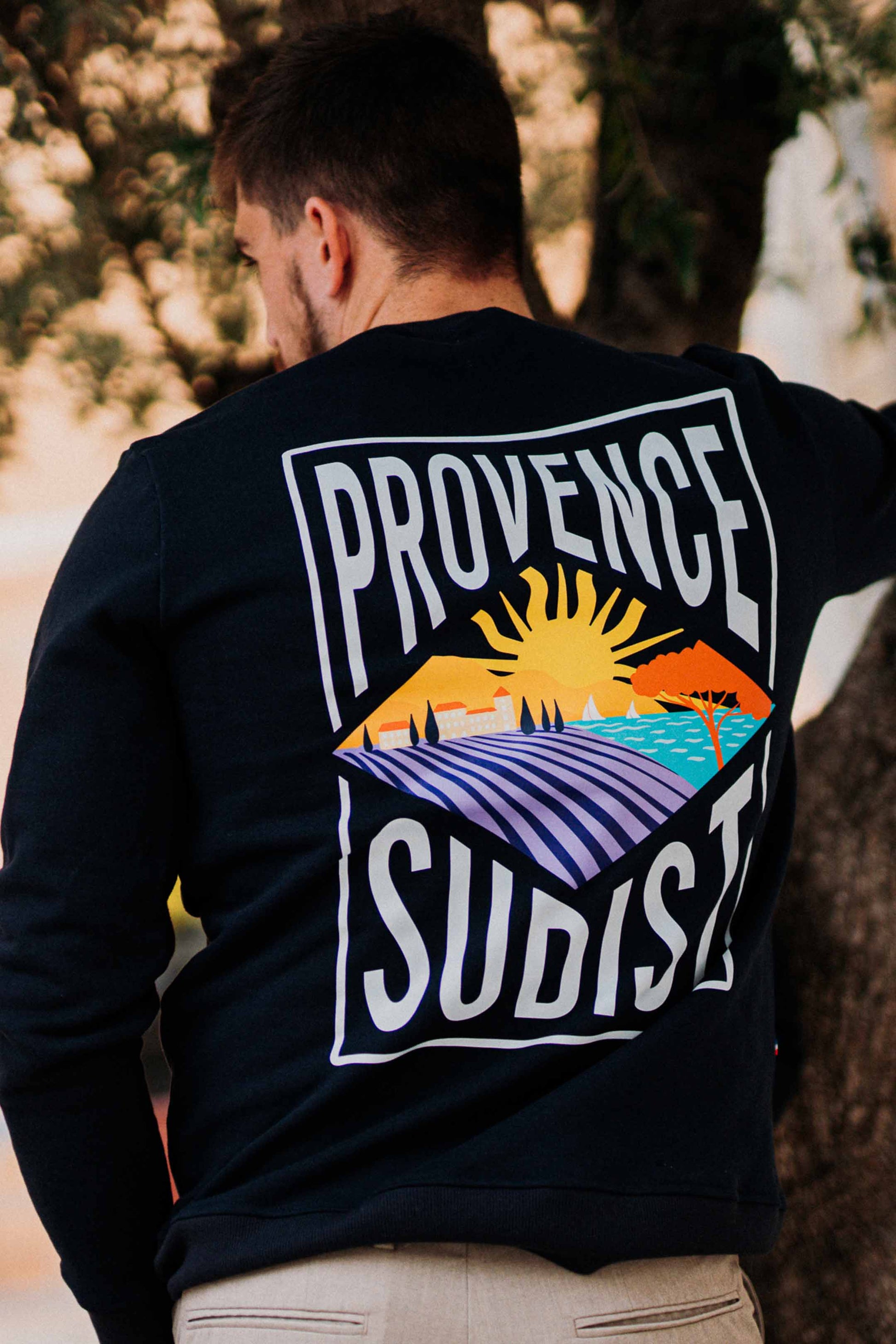 Sweatshirt Provence - Fabriqué en Provence - Sudist