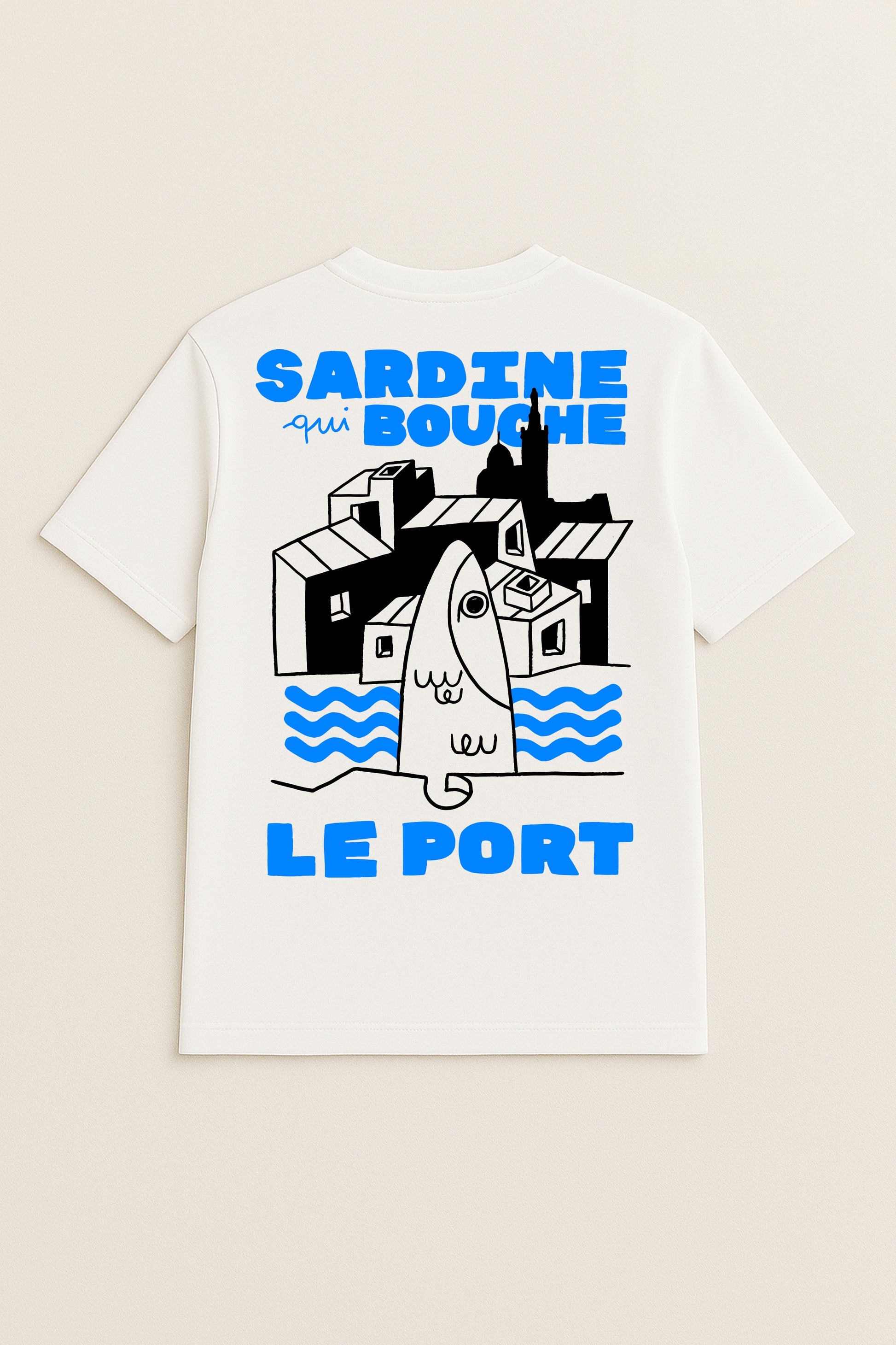 T-Shirt Sardine qui bouche le port