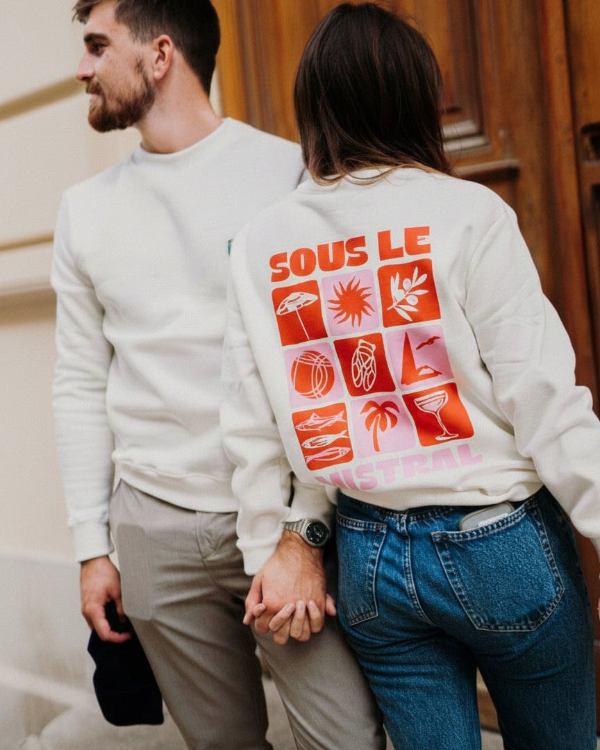 Sweatshirt Sous le Mistral Fabriqué en Provence - Sudist