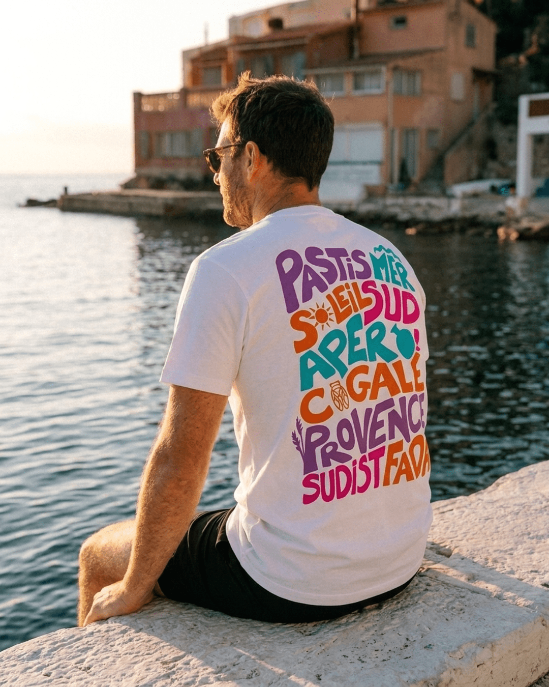 Image of T-Shirt expressions Provençales Fabriqué en Provence - Sudist