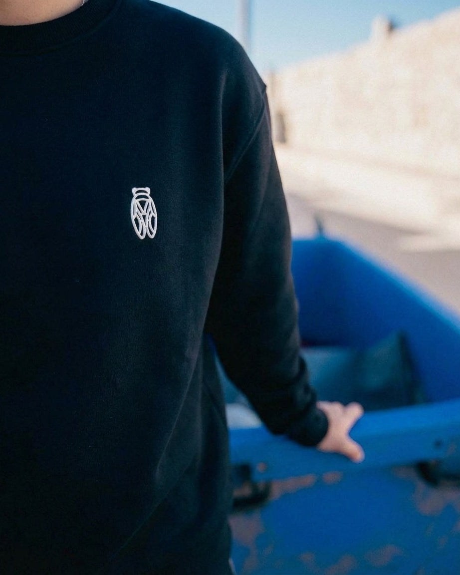 Image of Sweatshirt Cigale Argent Fabriqué en Provence - Sudist
