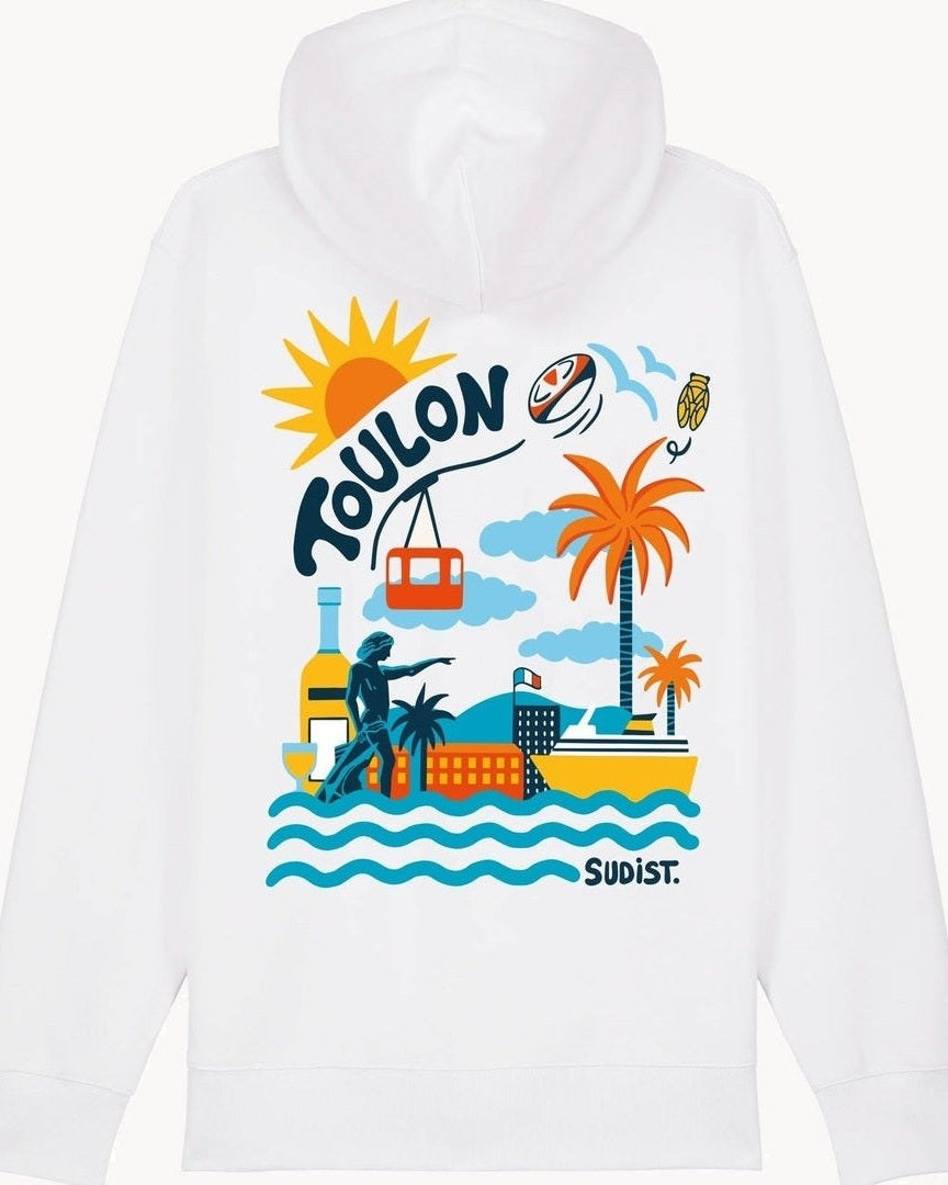 Hoodie Toulonnais Fabriqué en Provence - Sudist