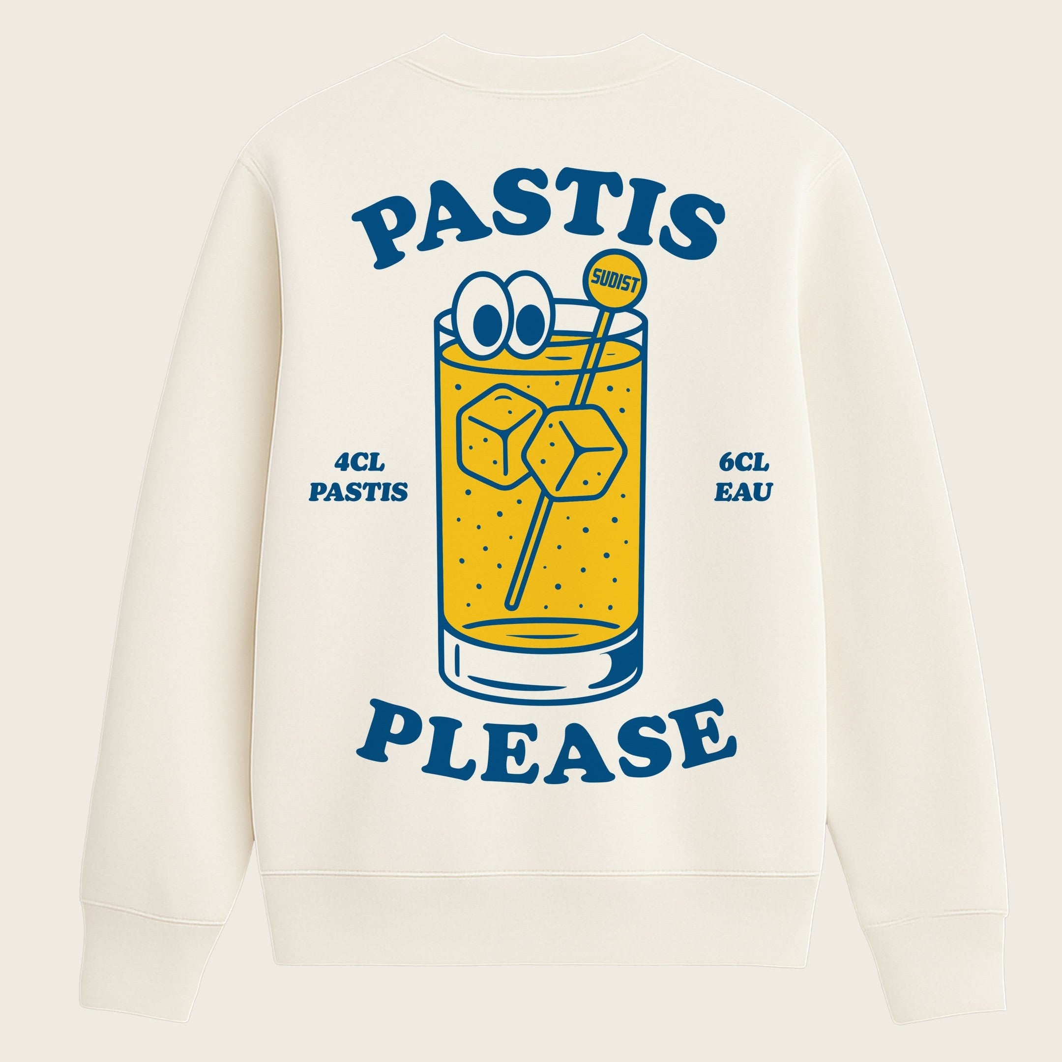 Image of Sweatshirt Pastis Please - Fabriqué en Provence - Sudist